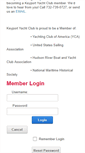 Mobile Screenshot of keyportyachtclub.com